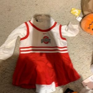 Kids Ohio State Cheerleading Costume